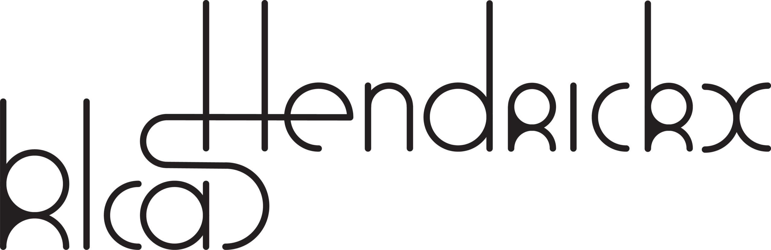 Logo of Klaas Hendrickx dispkaying the name arranged with a smooth font